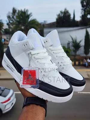 Jordan 3 Black and White Color High Master Quality Smooth Shoes