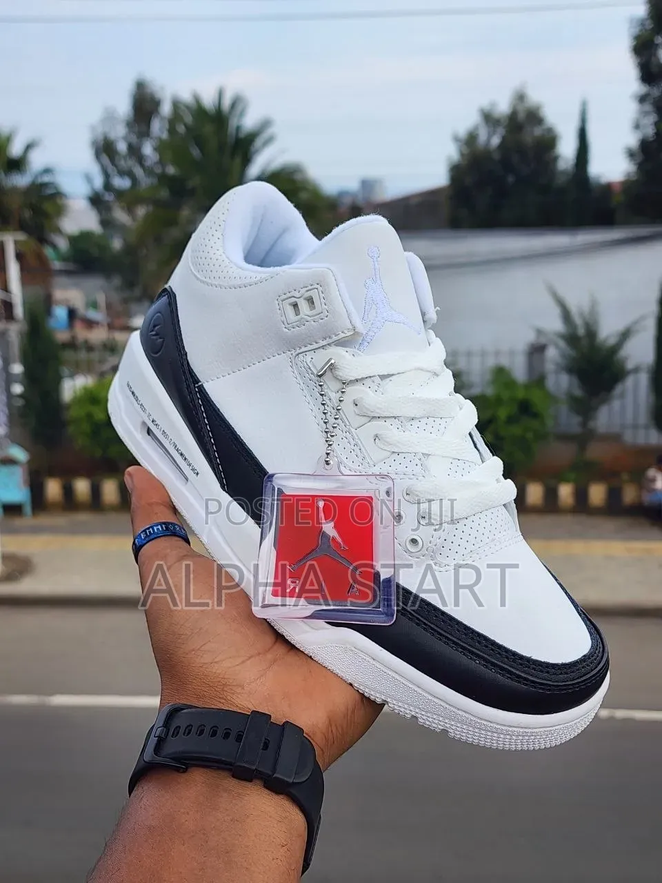 Jordan 3 Black and White Color High Master Quality Smooth Shoes