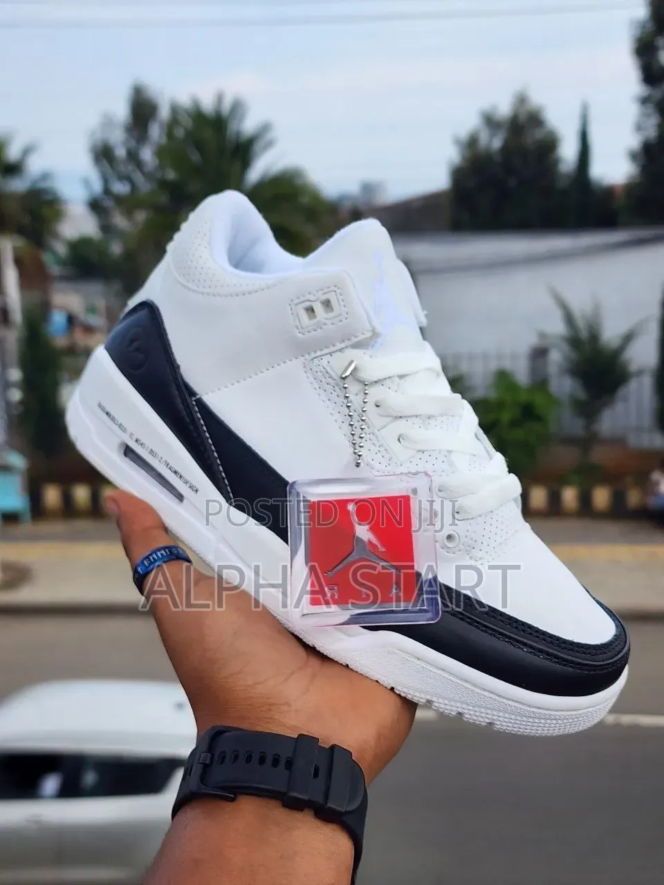 Jordan 3 Black and White Color High Master Quality Smooth Shoes