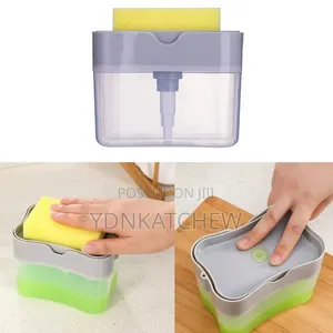 Soap Pump Dispenser With Sponge