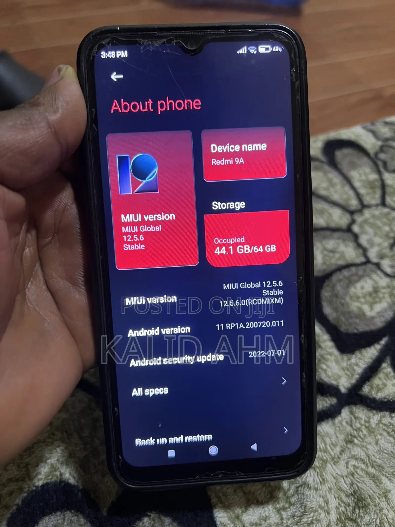 Xiaomi Redmi 9A 64 GB Black