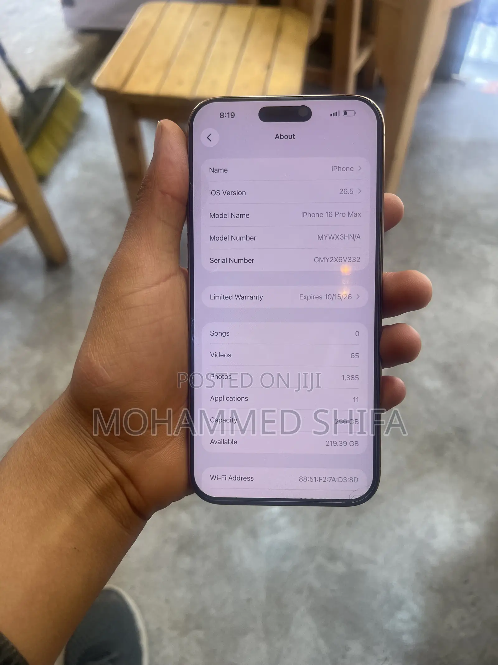 Apple iPhone 16 Pro Max 256 GB Gold