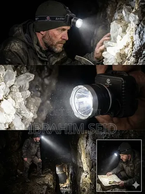 Led Headlamp (የጭንቅላት ላይ ባትሪ) — ለሊት ስራና ለጉዞዎች ፍጹም አጋዥ!