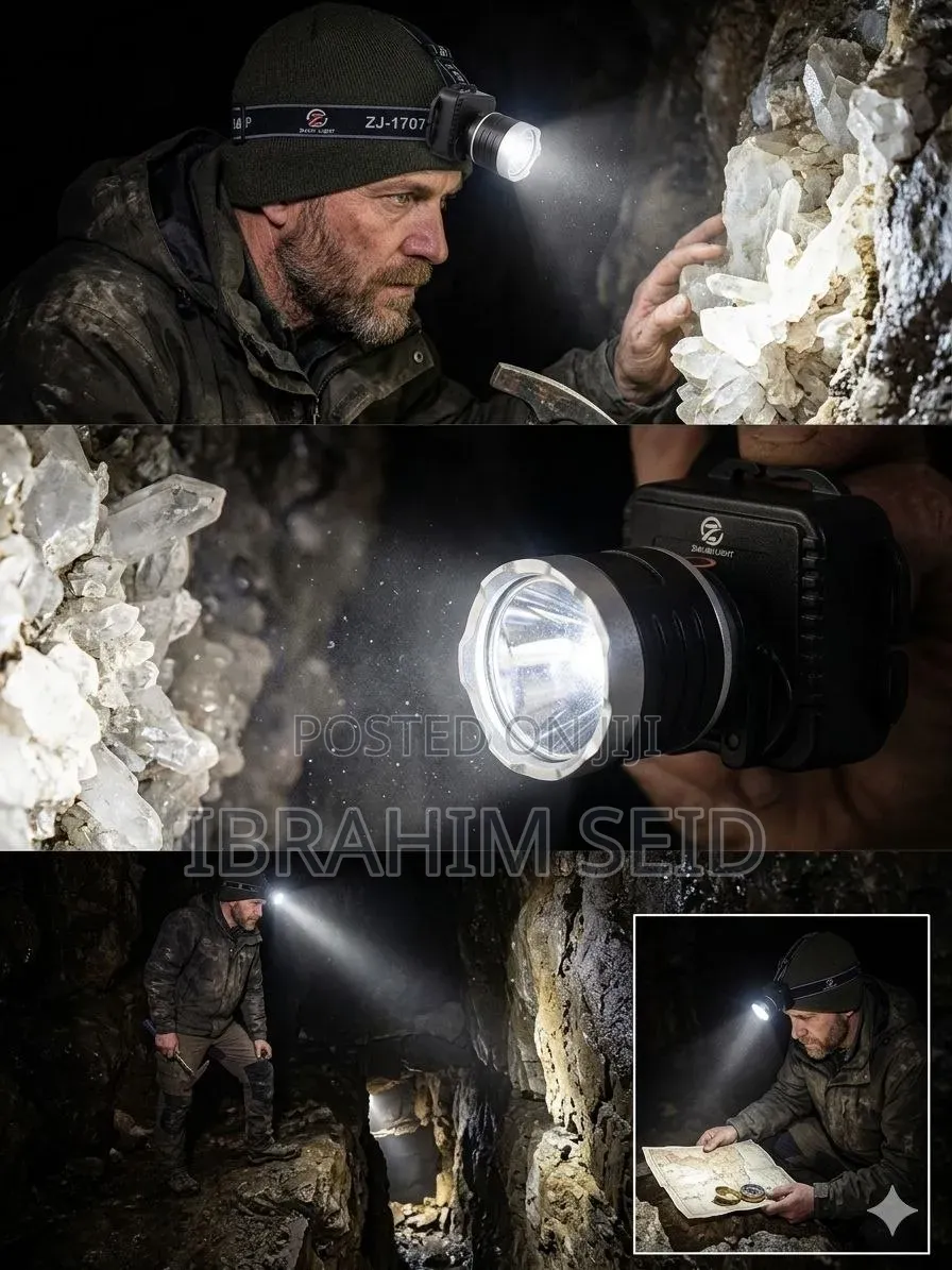 Led Headlamp (የጭንቅላት ላይ ባትሪ) — ለሊት ስራና ለጉዞዎች ፍጹም አጋዥ!