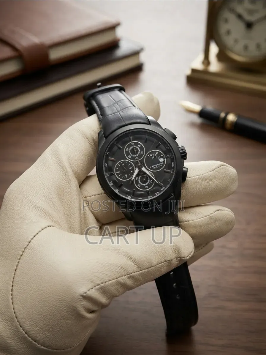 Tissot Leather Belt Men's Quality Watch