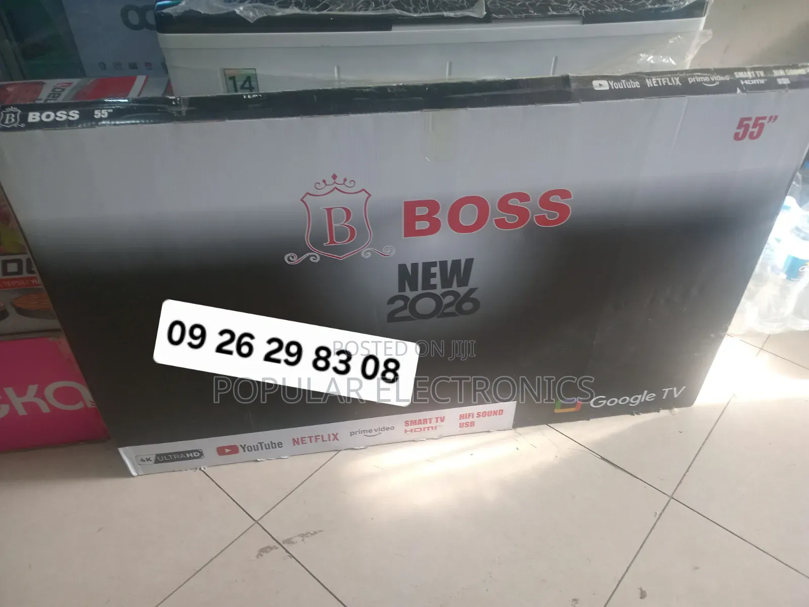 Infinix TV 55inchi Qled Smart Android TV