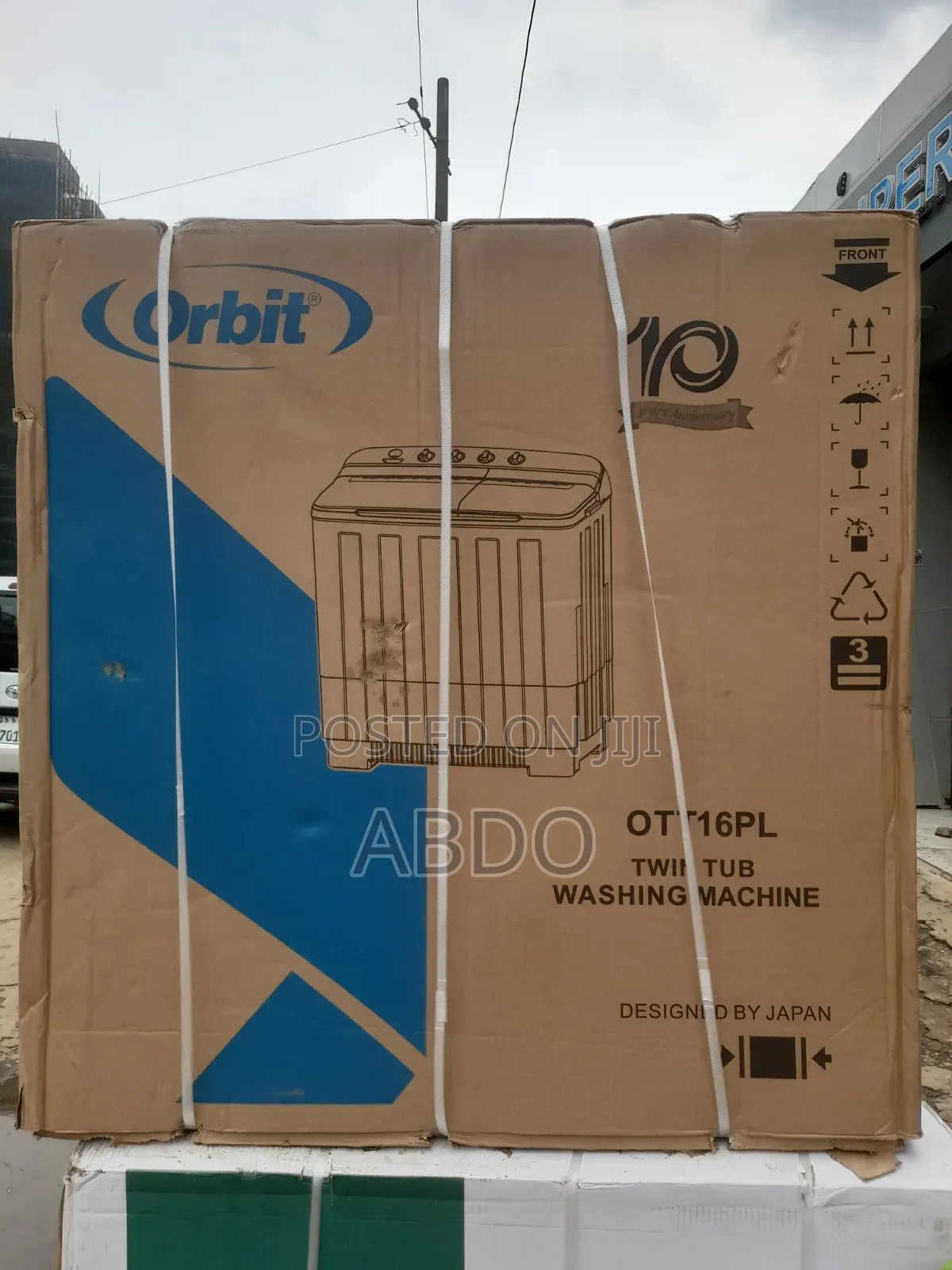 Orbit Washing Mashine 16kg Quality Doubel Moter Adis 2026 Brand New