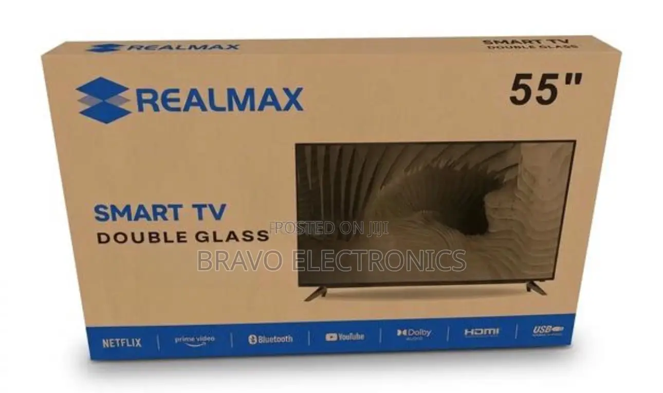 Realmax 55” TV Smart Android Double Screen