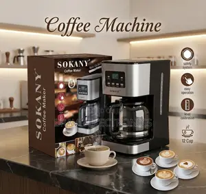 Sokany Coffee Maker Digital 12Cup