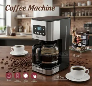 Sokany 12 Cup Coffee Maker With Digital Display