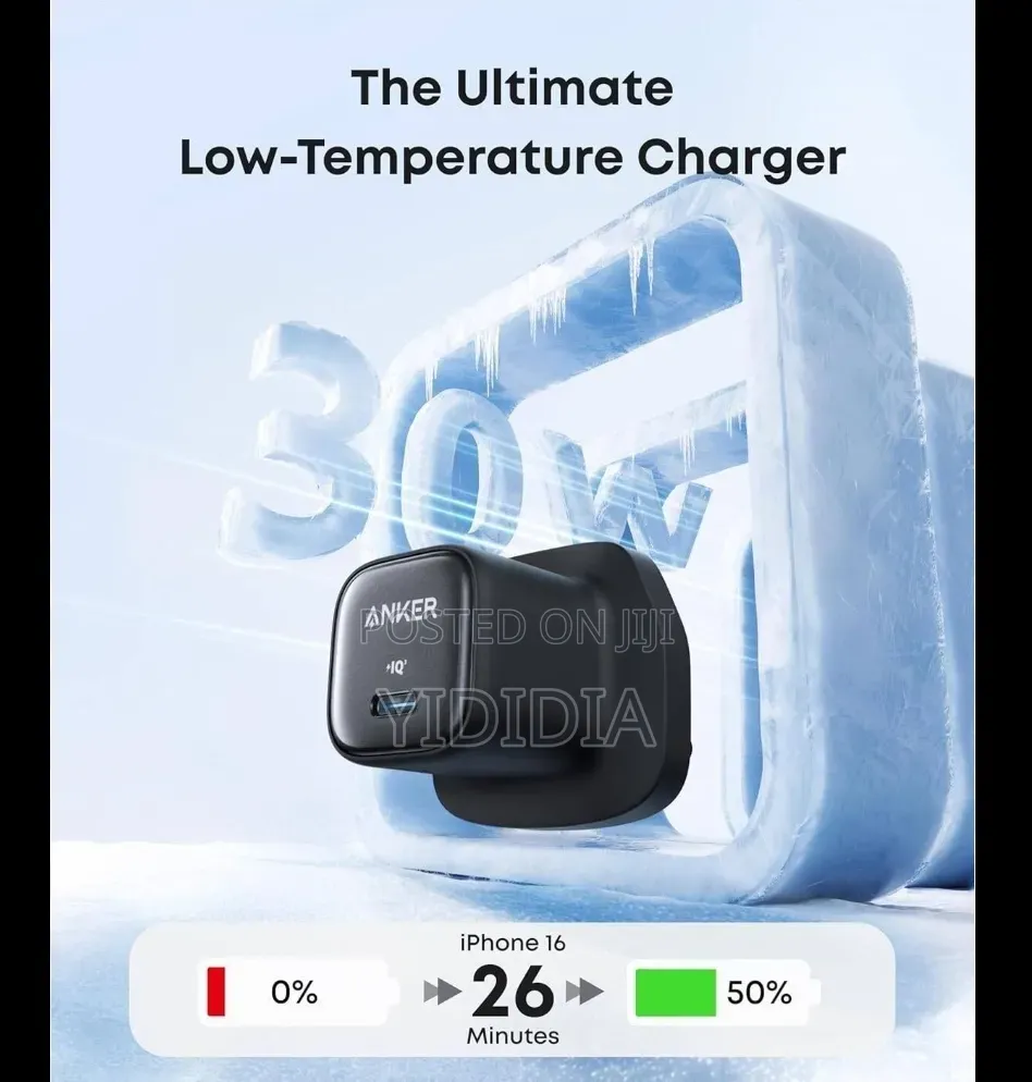 Anker Zolo 30W Fast Charger + USB-C Cable