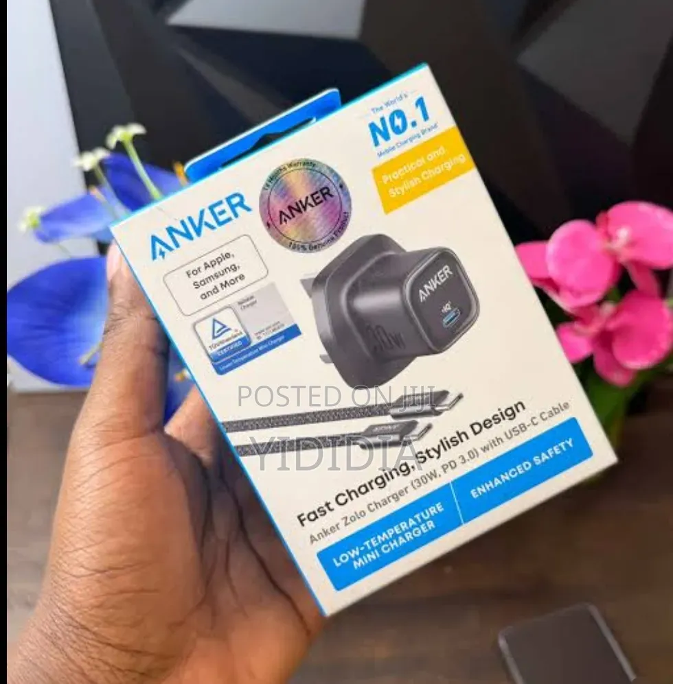 Anker Zolo 30W Fast Charger + USB-C Cable