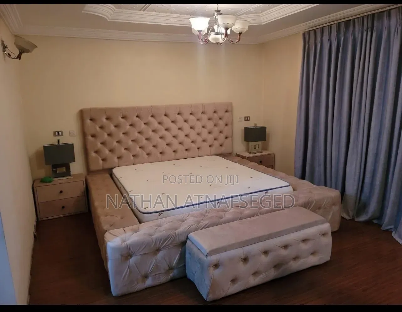A Bed With All Accessories