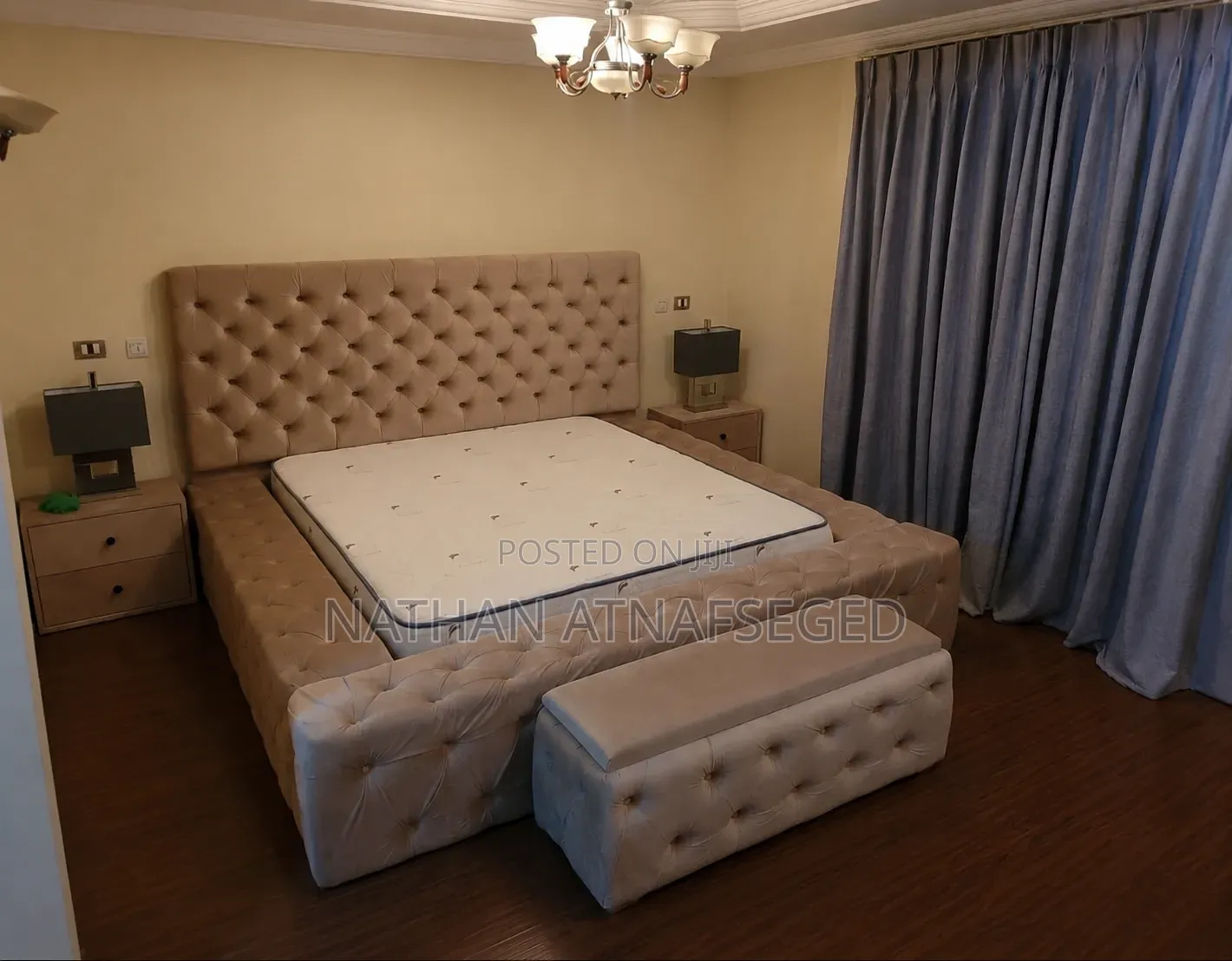 A Bed With All Accessories