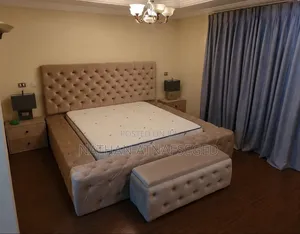 A Bed With All Accessories