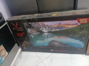 Victory Smart TV 50 Inch Doubel Gelass 2026 Adis Model Hifi Speaker