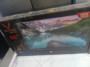 Victory Smart TV 50 Inch Doubel Gelass 2026 Adis Model Hifi Speaker