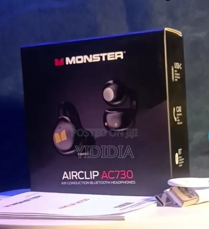 MONSTER AIRCLIP AC730 – Open-Ear Wireless Earbuds