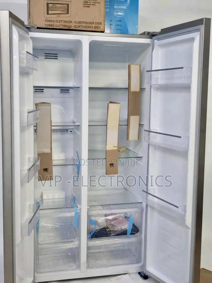 Beko Refrigerator Side by Side 255 Double Door– Stainless Steel Finish