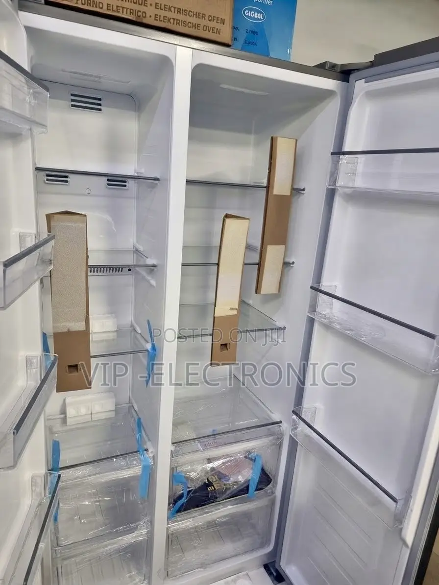 Beko Refrigerator 255 Side-by-Side Freezer Featuring