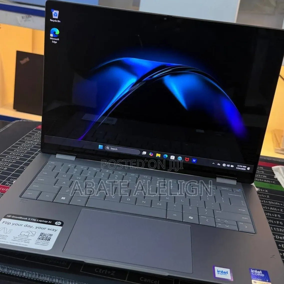 New Laptop HP OmniBook 7 14" 16GB Intel Core Ultra 7 SSD 1T
