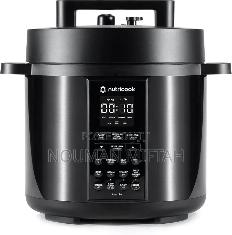 Nutricook Smart Pot 2, 6 Liters, 9 in 1 Electric Pressure Cooker,