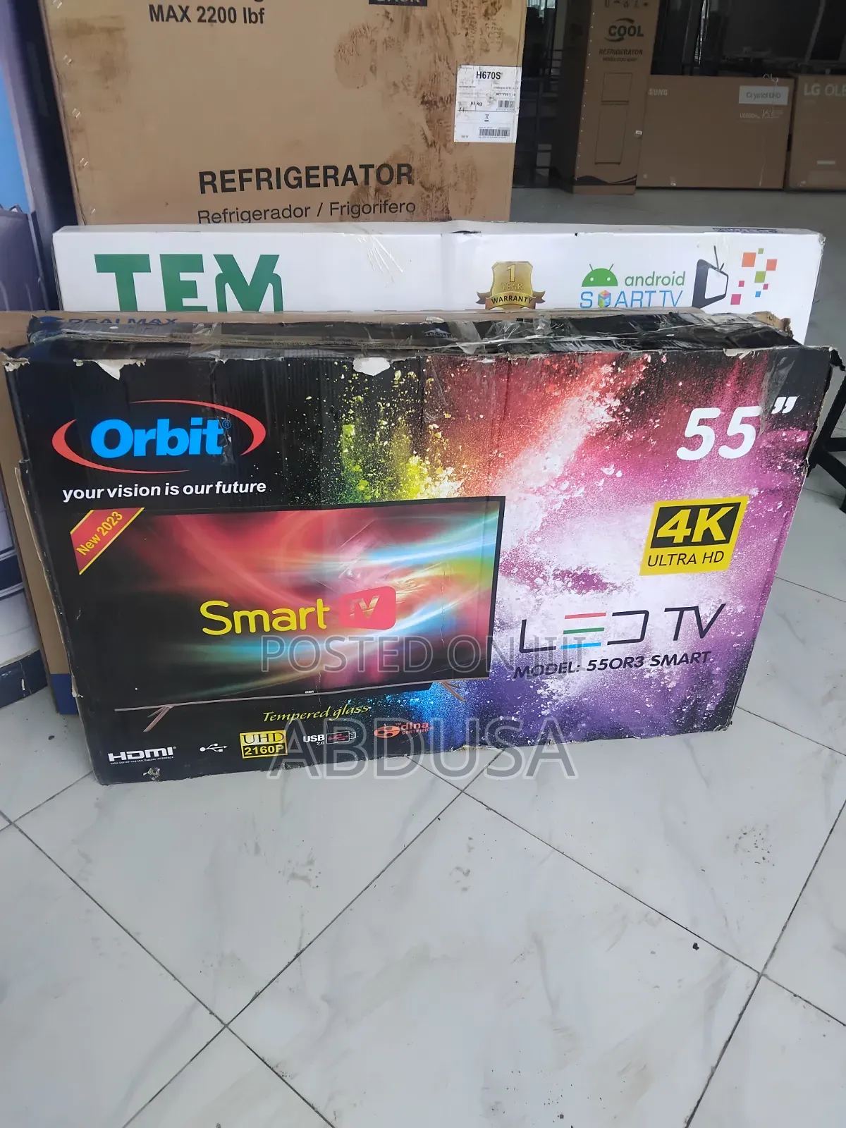 የኦርቢት 4ኬ ቲቪ ስማርት ሶፍትዌር ሲስተም ያለው ሲሆን , ከሱም ባሻገር በናኖስክሪን ቴክኖሎጂ