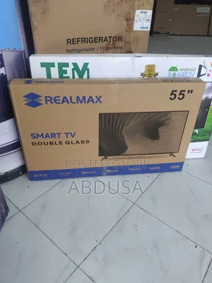 በብዙዎቻችሁ ተወዳጅነትን ያገኙት የREAlMAx ELECTRONICS SMART TVዎች አሁን ደሞ በ 55 Inch