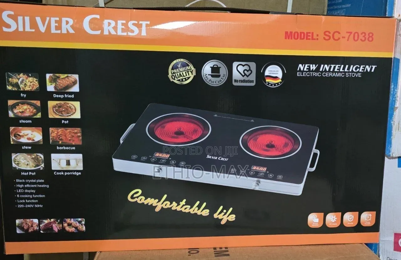 Silver Crest Touch Stove (Original) – Smart Digital Cooking Experience