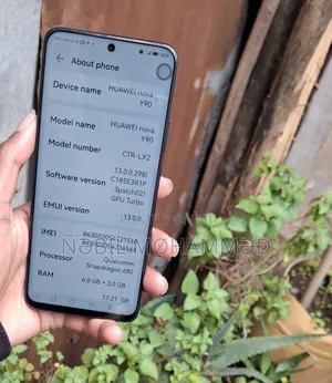 New Huawei Nova Y90 128 GB Black