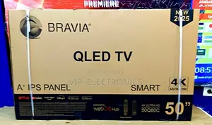 Bravia TV 50 Inch Ultra HD Smart QLED Frameless 50Q80C TV