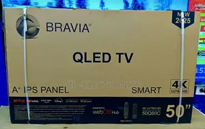 Bravia TV 50 Inch Ultra HD Smart QLED Frameless 50Q80C TV