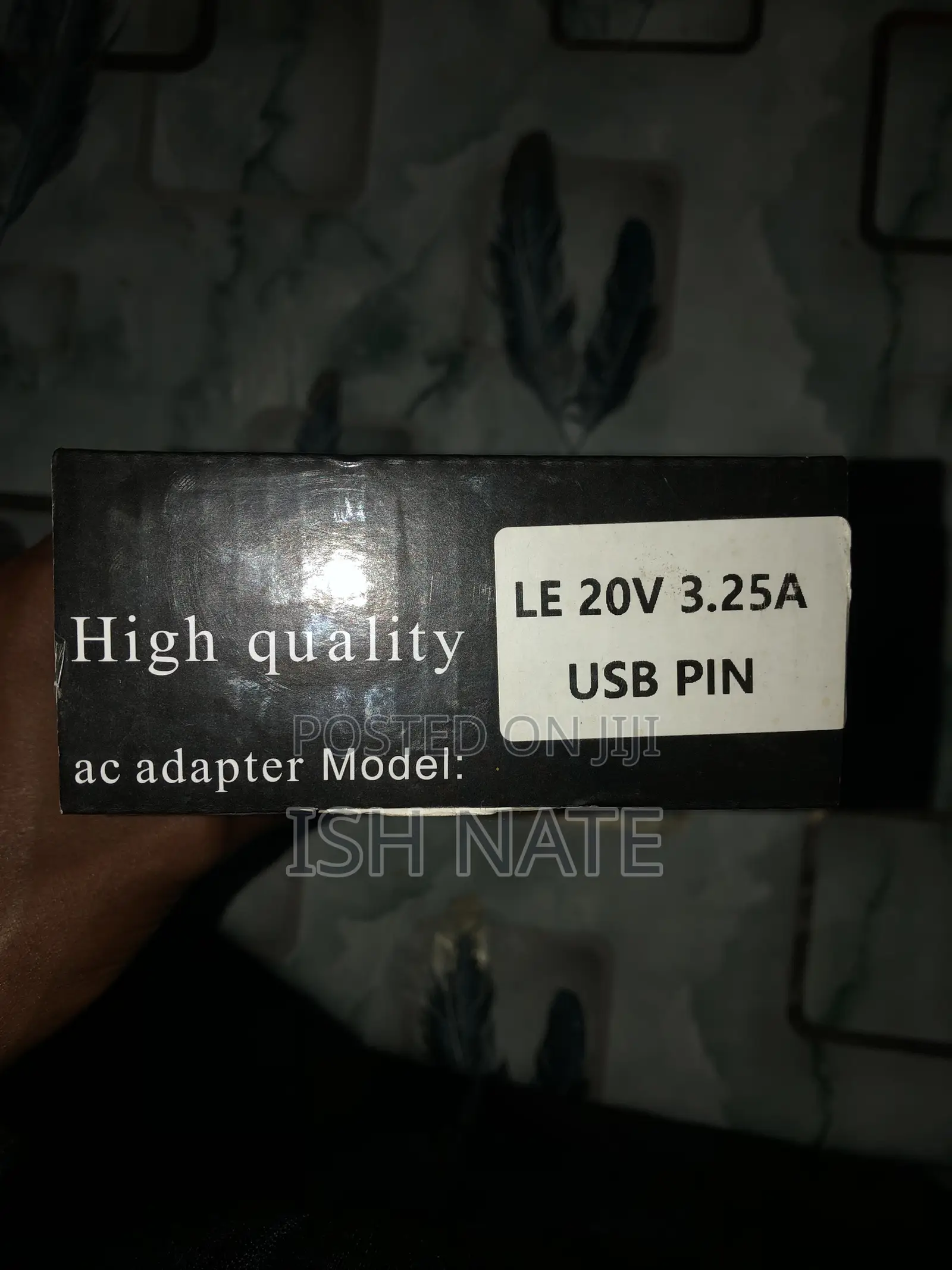 Lenovo 65W Slim Tip Laptop Charger AC Adapter (20V 3.25A Square Pin) )