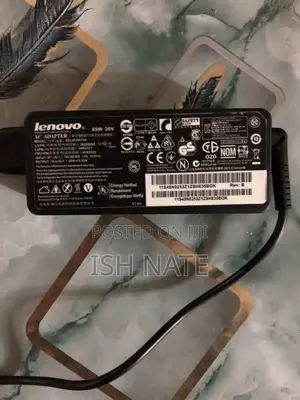 Lenovo 65W Slim Tip Laptop Charger AC Adapter (20V 3.25A Square Pin) )