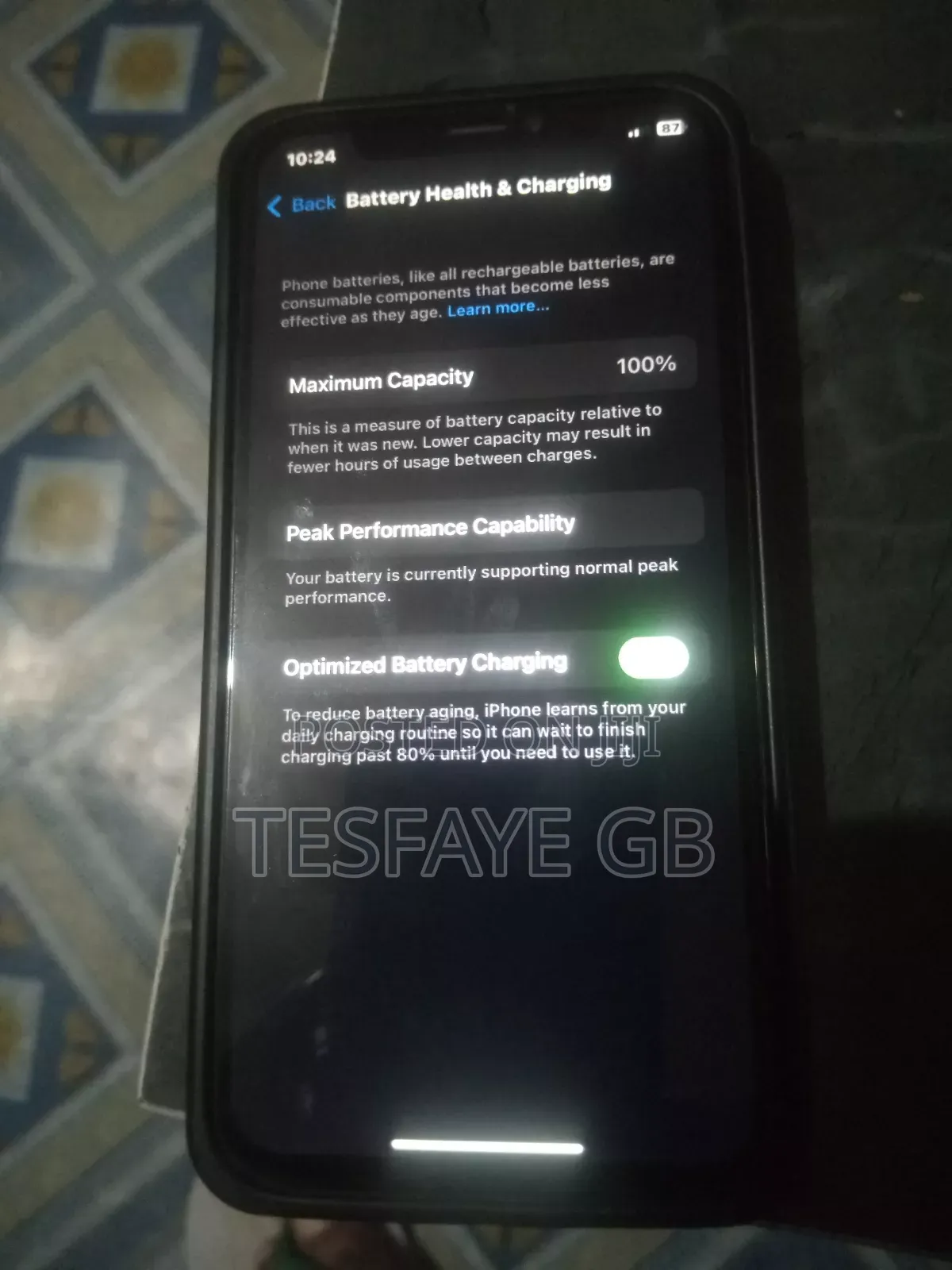 Apple iPhone X 256 GB Silver