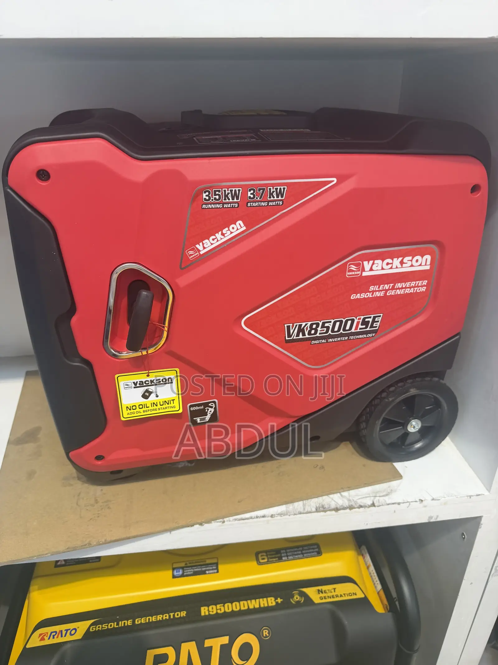 Vackson VK8500iSE Silent Inverter Generator