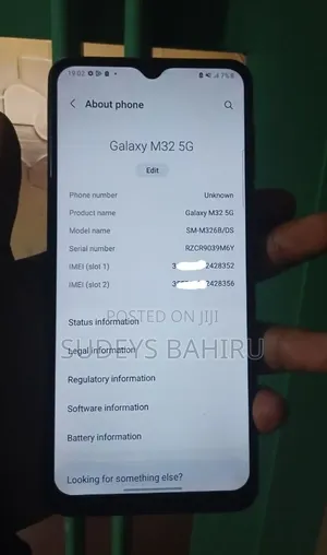 Samsung Galaxy M32 128 GB Black