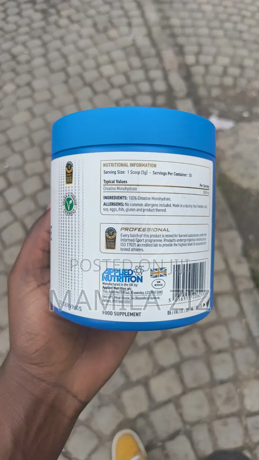 Creatine Monohydrate ክሬቲን