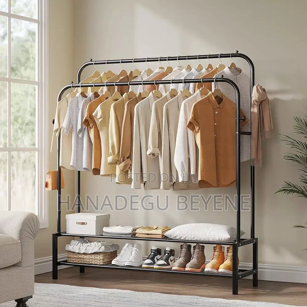 New Simple Floor Clothes Rack