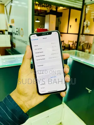Apple iPhone X 64 GB Black