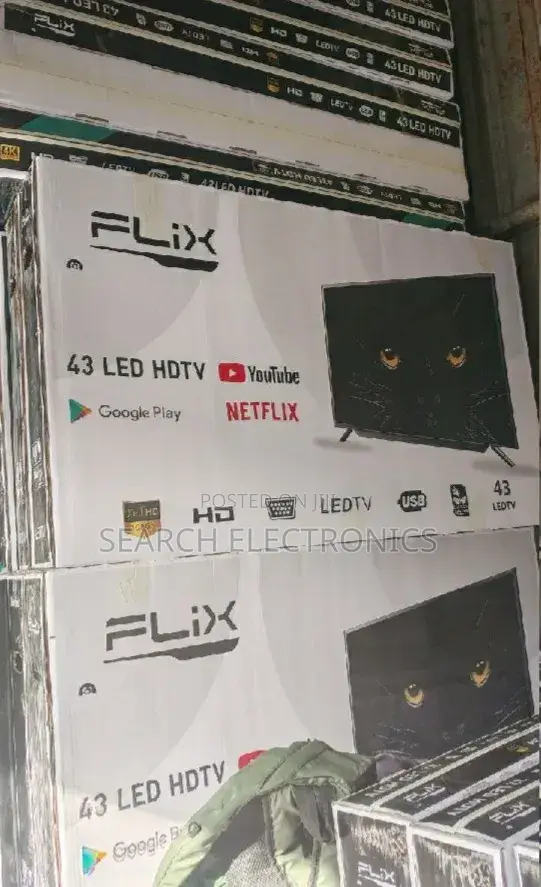 Flix 43"inch Smart Androide TV