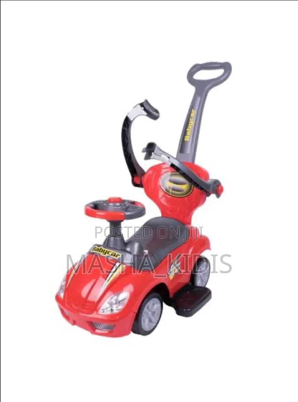 Mega Car 3-in-1, a Versatile Red Toddler Toy