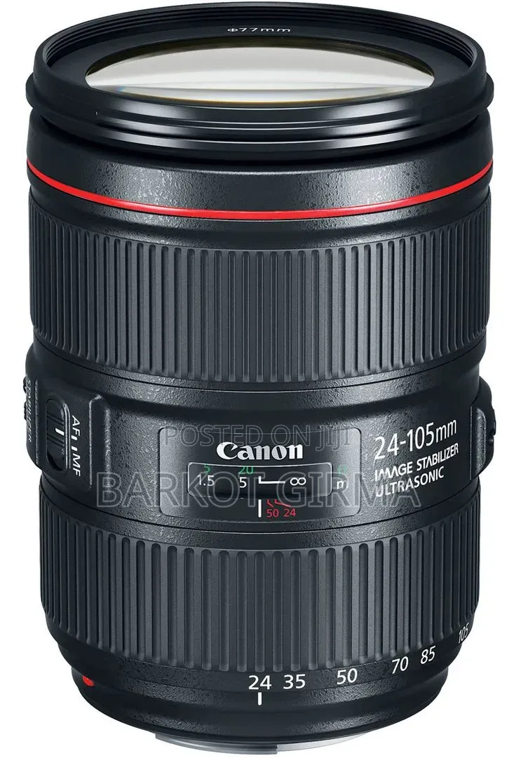 Canon EF 24-105mm F/4l IS II USM Lens (Mark II) - Brand New