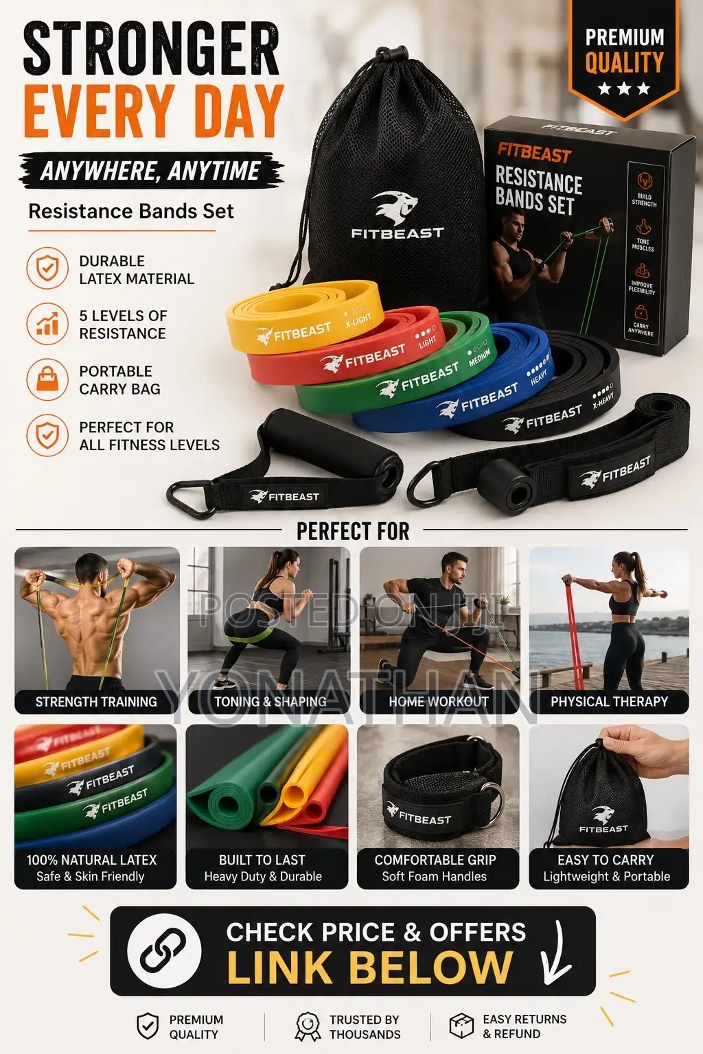 Fitness Loop Bands | Muscle Strength