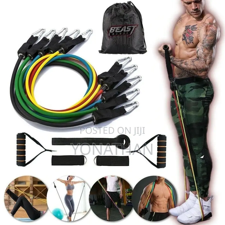 Full Body Resistance Band Set With Handles