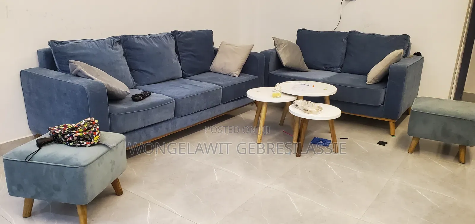 A Slightly Used Set of Couch.
