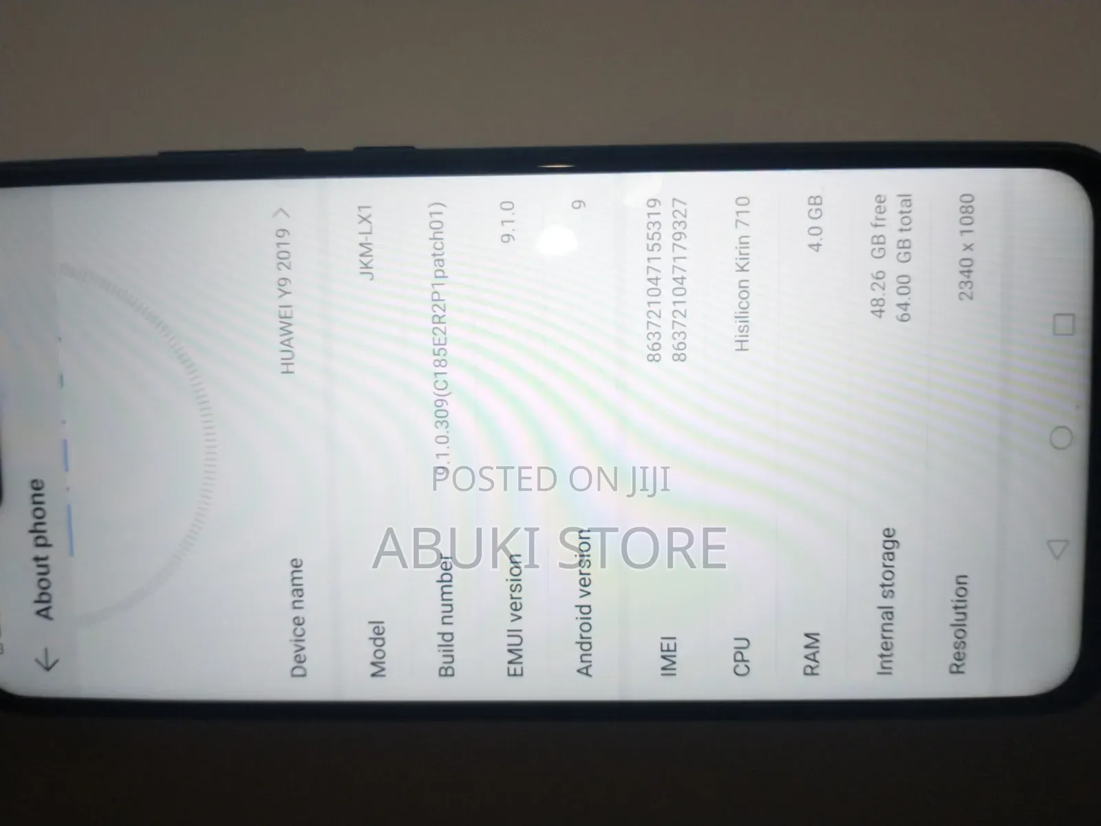 Huawei Y9 2019 64 GB Green
