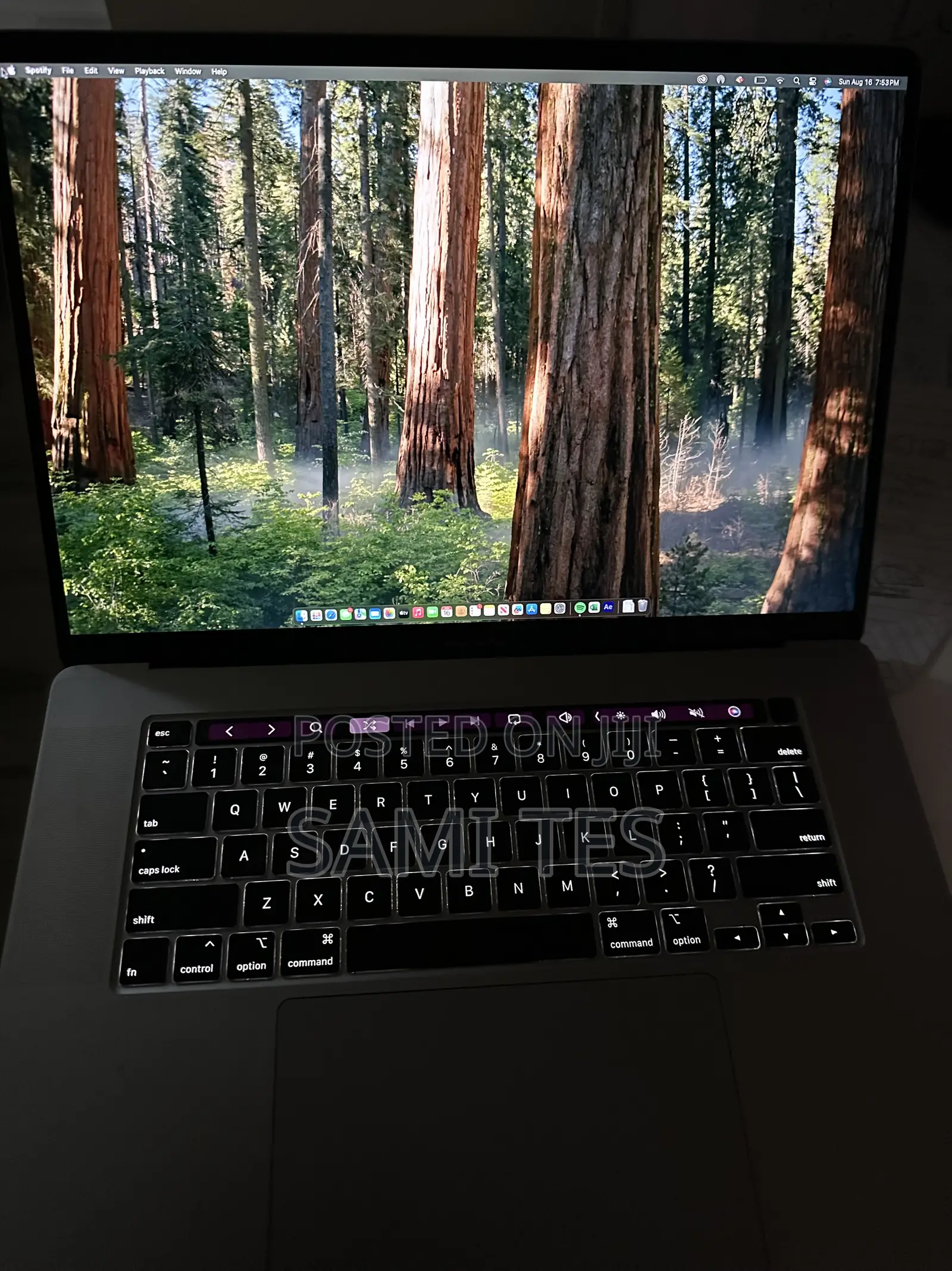 Laptop Apple MacBook Pro 2019 16GB Intel Core i7 SSD 512GB