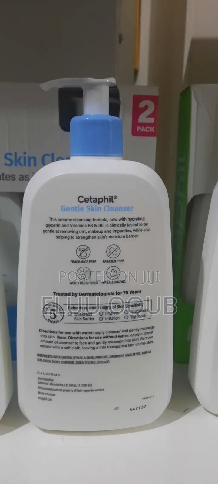 Cetaphil Skin Cleanser Original 591 Ml From America