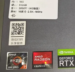 New Laptop Lenovo Legion 5 16GB AMD Ryzen 7 SSD 512GB